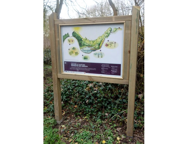 Panneau Nature sans toit (sabots)